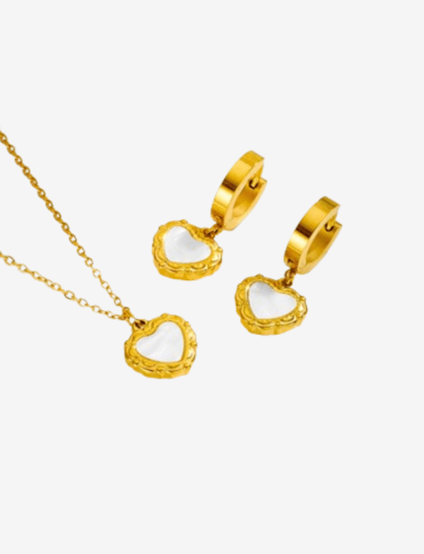 Cordelia Earrings & Pendant Necklace Jewelry Set