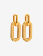 Sienna Link Drop Earrings