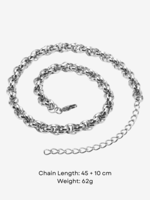 HAUTEHAUS-TURCN [Tana Unisex Rope Chain Necklace, with measurments]