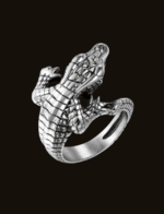 Reptile Wrap Signet Ring