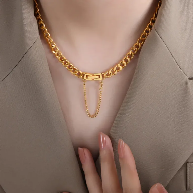 HAUTEHAUS-ACCN [Antoinette Chained Chocker Necklace, Demo]