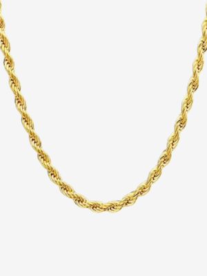 Essential Rope Chain Necklace - 4MM (Approx. 1/5")